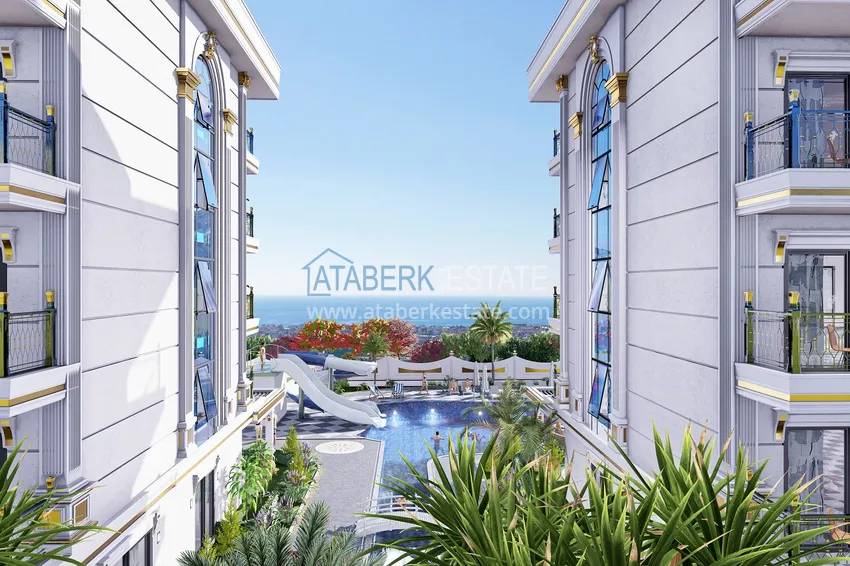 A new investment project for a luxury residential complex in the Oba area 47