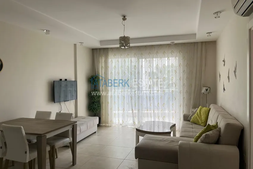 Purchase Long-term rental of a furnished one-bedroom apartment in Alanya, Cikcilli District V-2 4