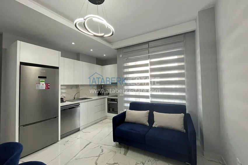 Purchase  Furnished 1+1 apartment for rent in the center of Alanya No. 21 4 
