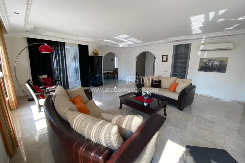 Purchase  Apartment 3 + 1 furnished with sea and mountain views in a complex on the first coastline, Kestel - Alanya 4 