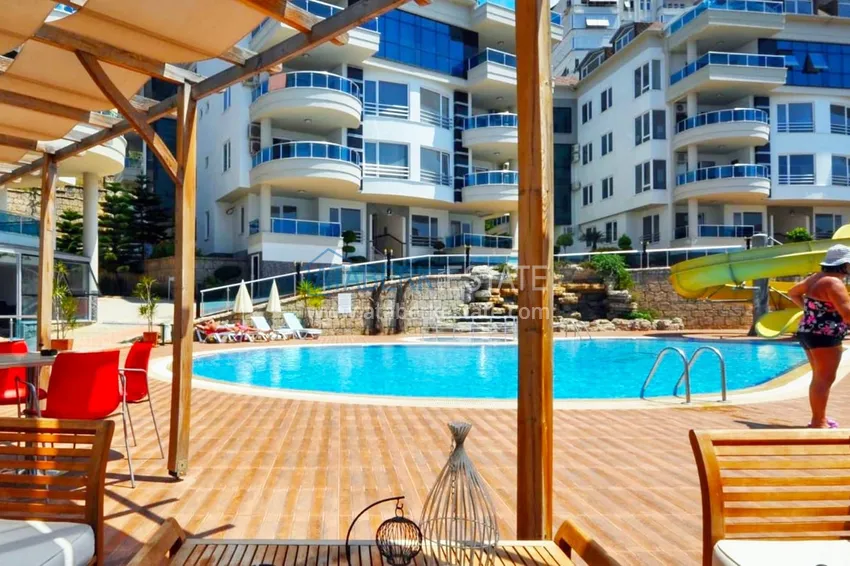 Furnished 2+1 duplex penthouse with private sauna and garage, Alanya center 8