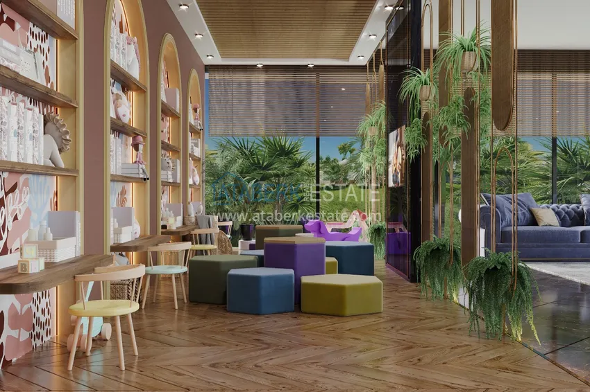 Apartments from a construction company in a comfort class residence - Alanya, Demirtas 18 