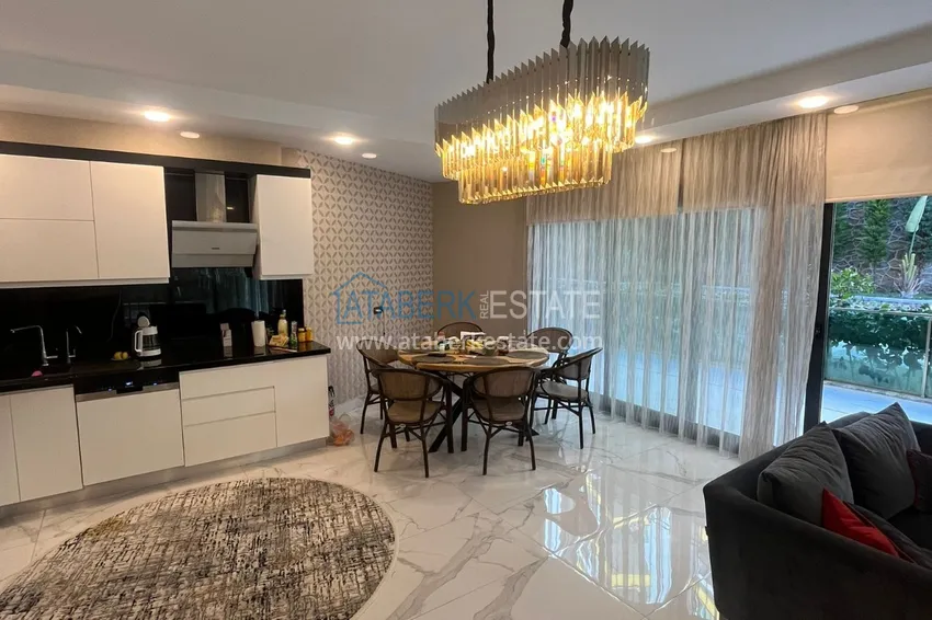 Purchase  3+1 garden duplex in a complex on the beachfront, Kargicak — Alanya 4 