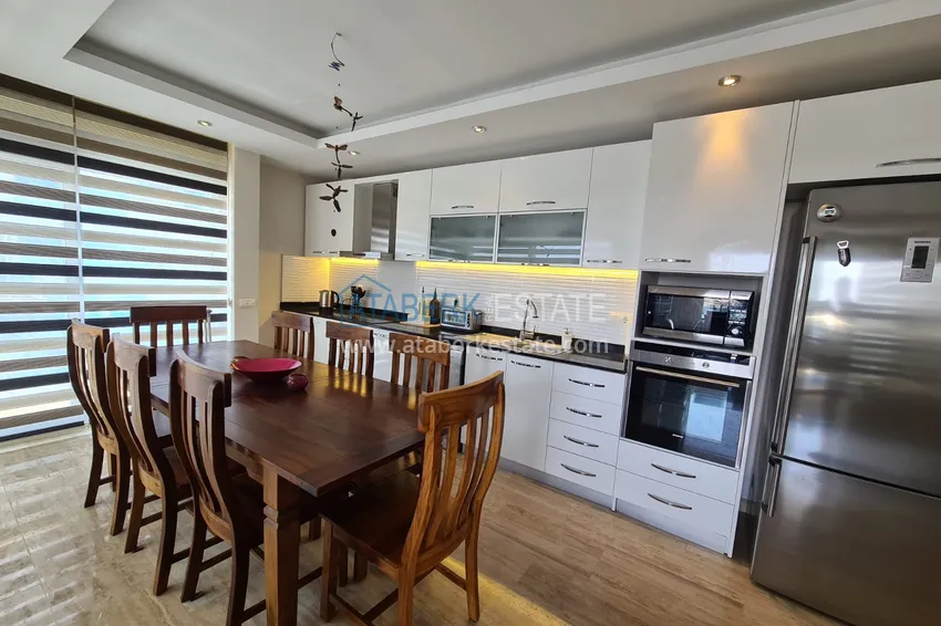 Purchase  Furnished duplex penthouse 3 + 2 with sea and mountain views, Cikcilli - Alanya 5 