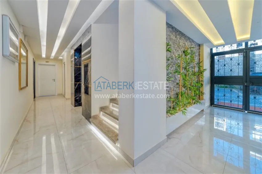 Apartment 2 + 1 with new furniture and a separate kitchen, Cikcilli area - Alanya 10 