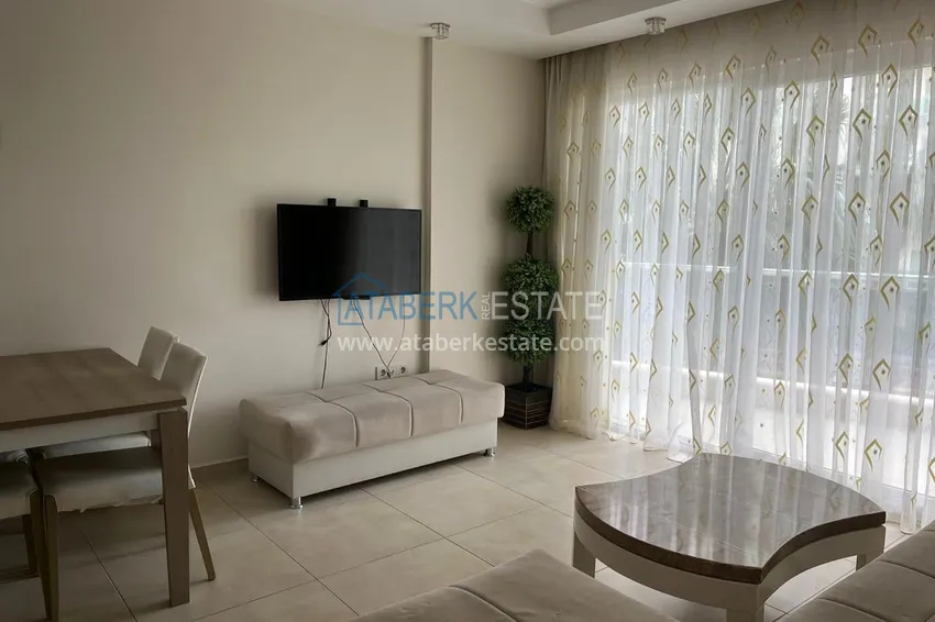 Purchase Long-term rental of a furnished one-bedroom apartment in Alanya, Cikcilli District V-2 5