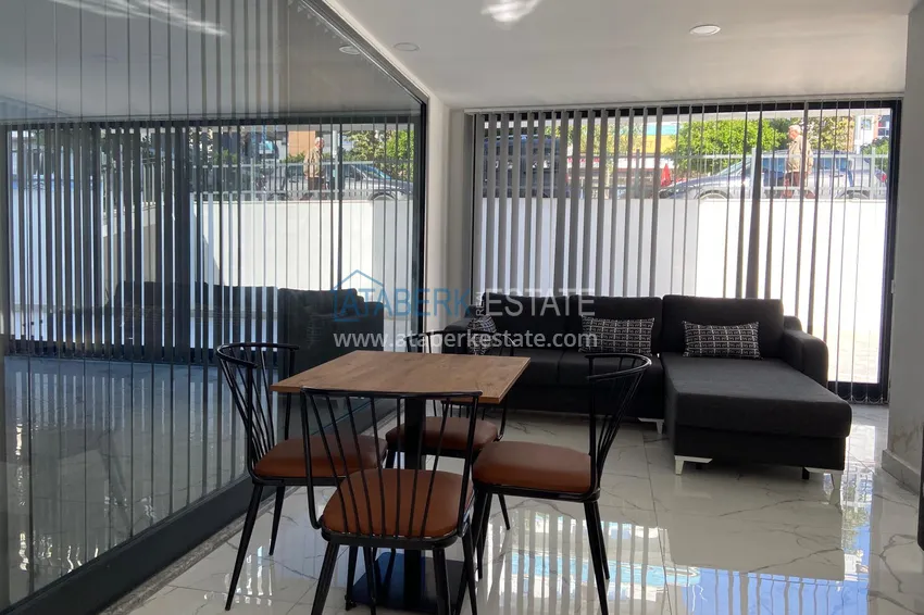 Furnished 1+1 apartment for rent in the center of Alanya No. 21 7 