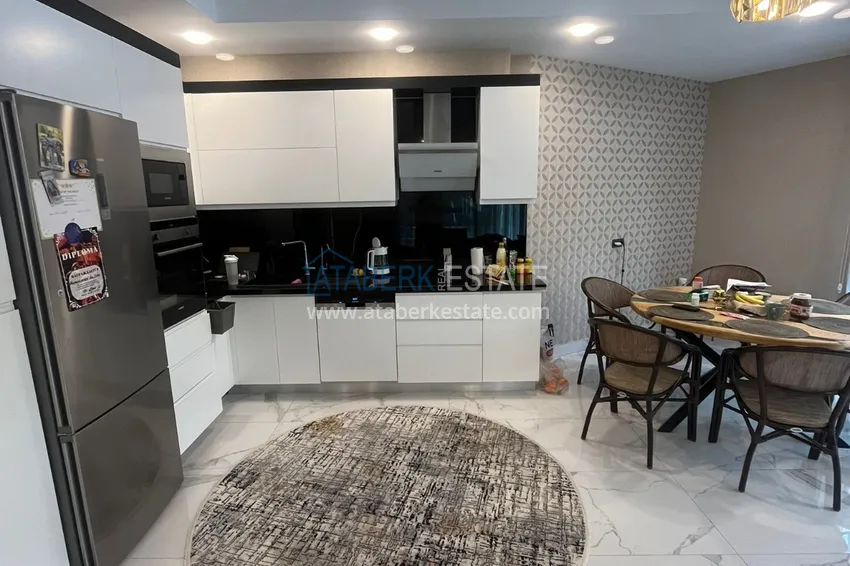 Purchase  3+1 garden duplex in a complex on the beachfront, Kargicak — Alanya 5 