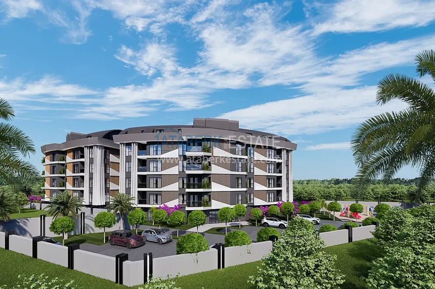 New off-plan project - investment property next to the sea in Konakli, Alanya 6 