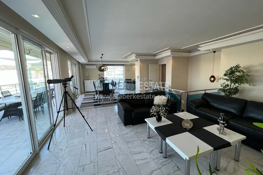 Purchase Stylish 3+1 panoramic penthouse with a modern interior in Alanya, Tosmur district 5