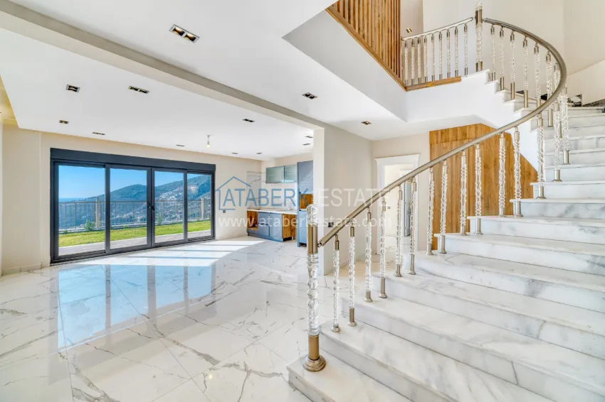 Purchase Real estate for citizenship! Brand new four-storey villa with stunning panoramic views — Alanya, Bektash 5 
