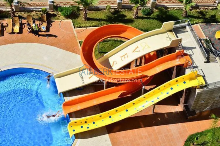 Long-term rental of a furnished one-bedroom apartment in Alanya, Cikcilli District V-2 9