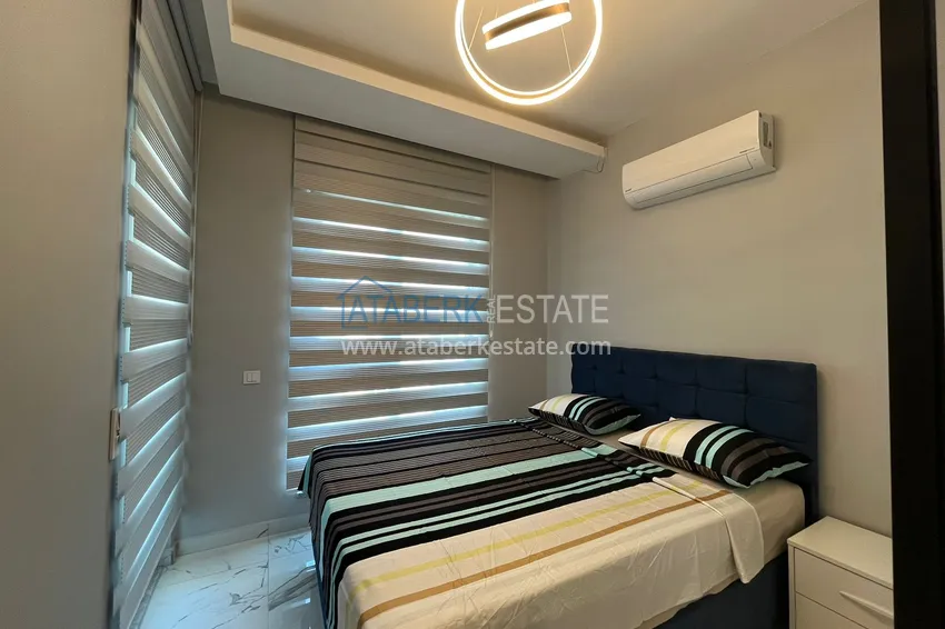 Purchase  Furnished 1+1 apartment for rent in the center of Alanya No. 21 6 