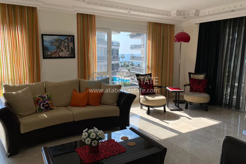 Purchase  Apartment 3 + 1 furnished with sea and mountain views in a complex on the first coastline, Kestel - Alanya 6 