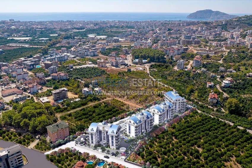 A new investment project for a luxury residential complex in the Oba area 6