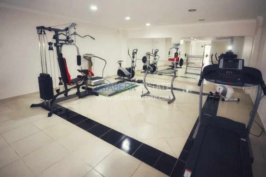 Furnished 2+1 duplex penthouse with private sauna and garage, Alanya center 11