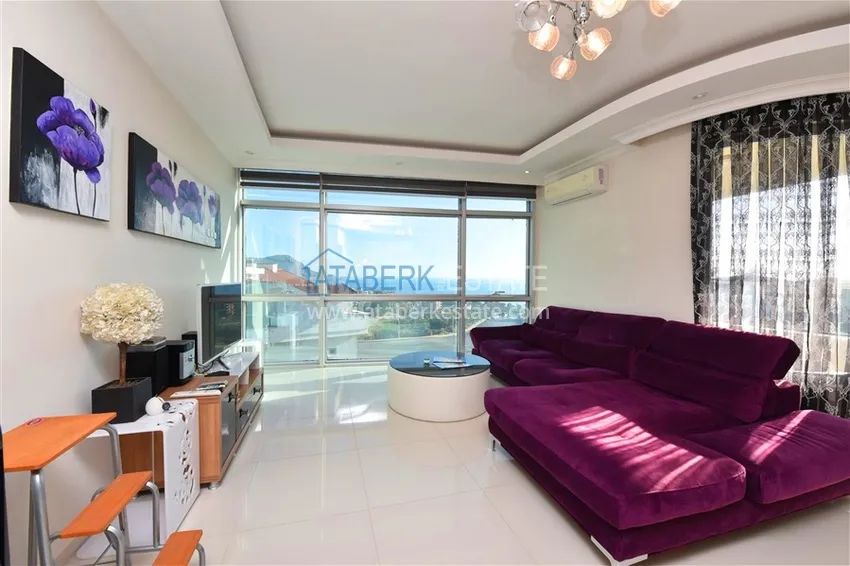 Purchase Furnished 2+1 duplex penthouse with private sauna and garage, Alanya center 6