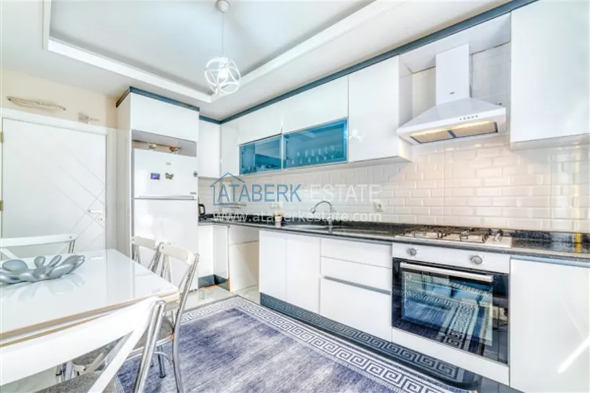 Purchase Apartment 2 + 1 with new furniture and a separate kitchen, Cikcilli area - Alanya 7 