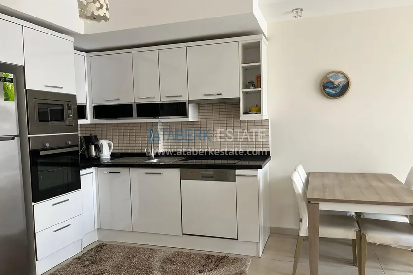 Purchase Long-term rental of a furnished one-bedroom apartment in Alanya, Cikcilli District V-2 7
