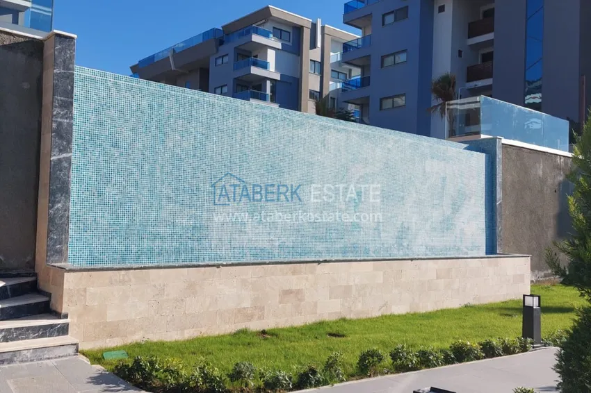 Furnished 3+1 duplex penthouse with sea view, Kargicak area - Alanya 8 