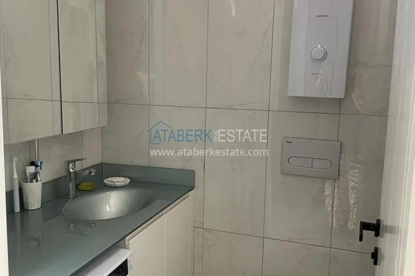 Purchase One bedroom apartment with furniture and mountain views, Tosmur - Alanya 7