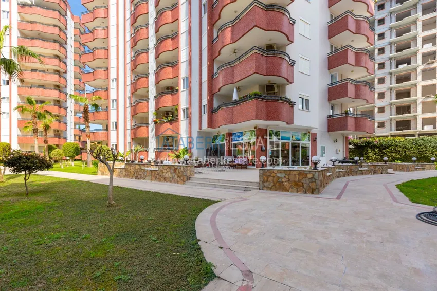 Apartment 3+1 with furniture, mountain and sea views — Alanya, Mahmutlar district 8 