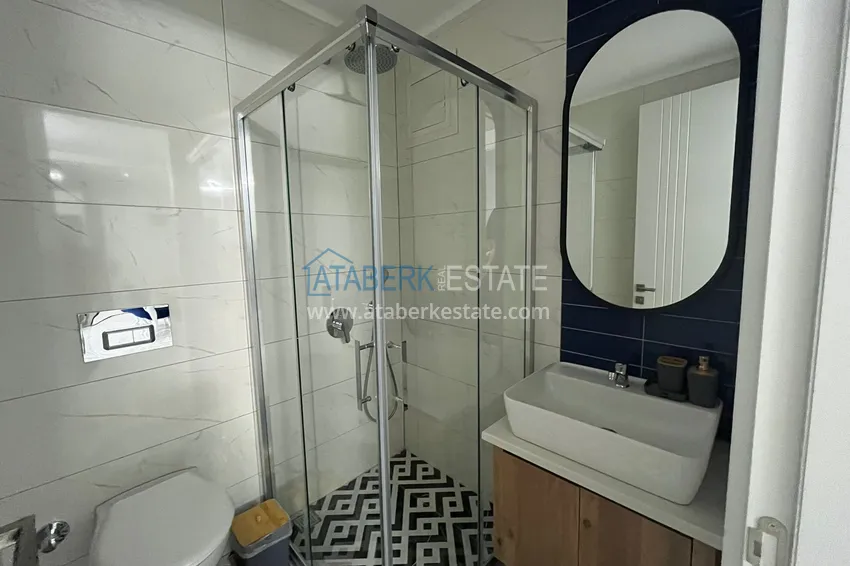 Purchase  Furnished 1+1 apartment for rent in the center of Alanya No. 21 8 