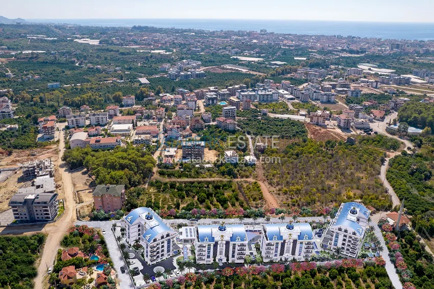 A new investment project for a luxury residential complex in the Oba area 8