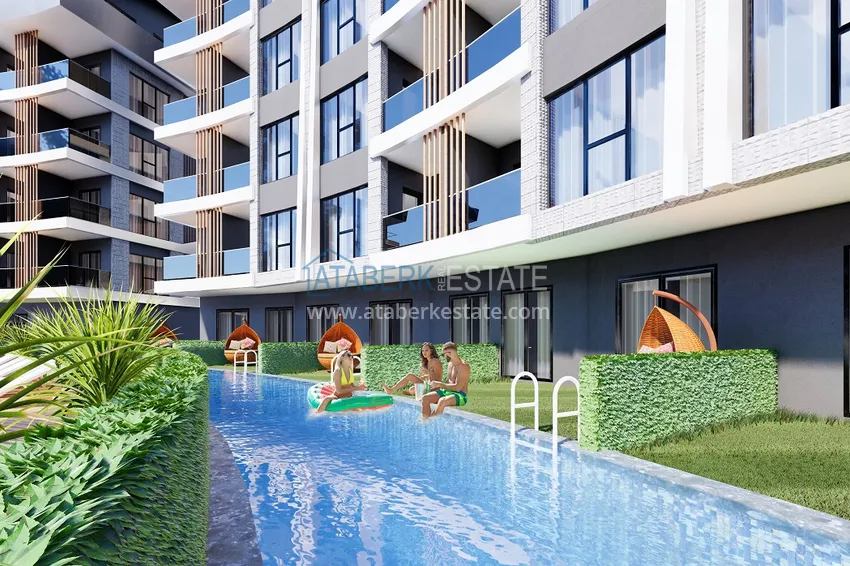 New off-plan project - investment property next to the sea in Konakli, Alanya 9 