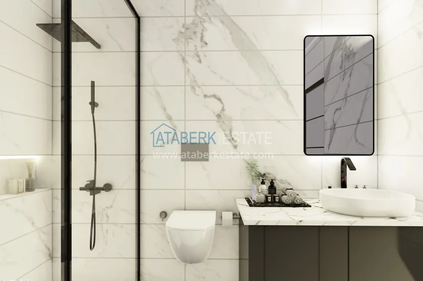 Purchase Apartments in the center of Alanya - primary property from the developer 17 