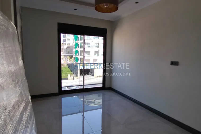 Purchase 2+1 apartment with high-quality finishing and open sea views in an exclusive complex — Alanya, Kargicak 9