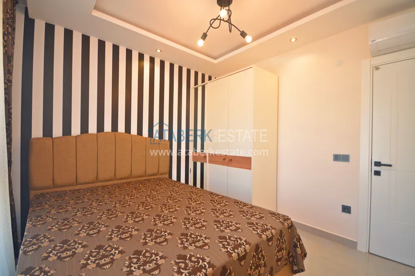 Purchase Furnished 3+1 duplex penthouse with sea view, Kargicak area - Alanya 9 