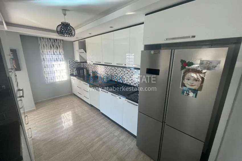 Purchase Furnished duplex penthouse 4 + 1 with mountain views in a prestigious complex, Oba - Alanya 9