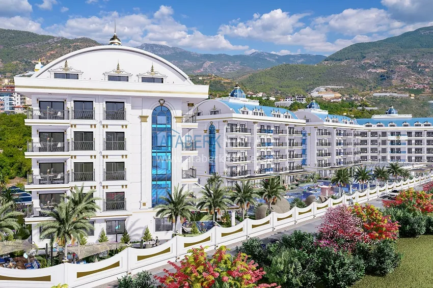 A new investment project for a luxury residential complex in the Oba area 9