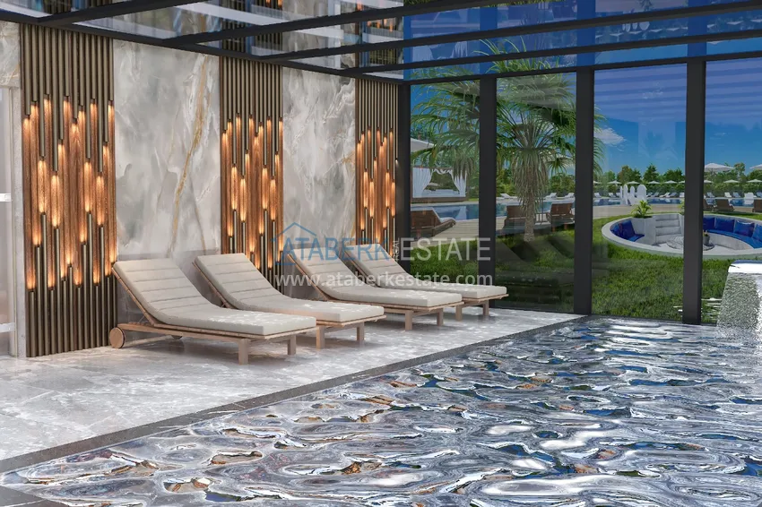 Apartments from a construction company in a comfort class residence - Alanya, Demirtas 23 