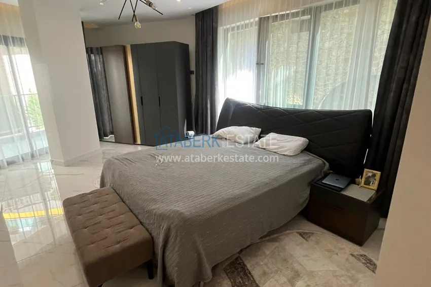 Purchase  3+1 garden duplex in a complex on the beachfront, Kargicak — Alanya 9 