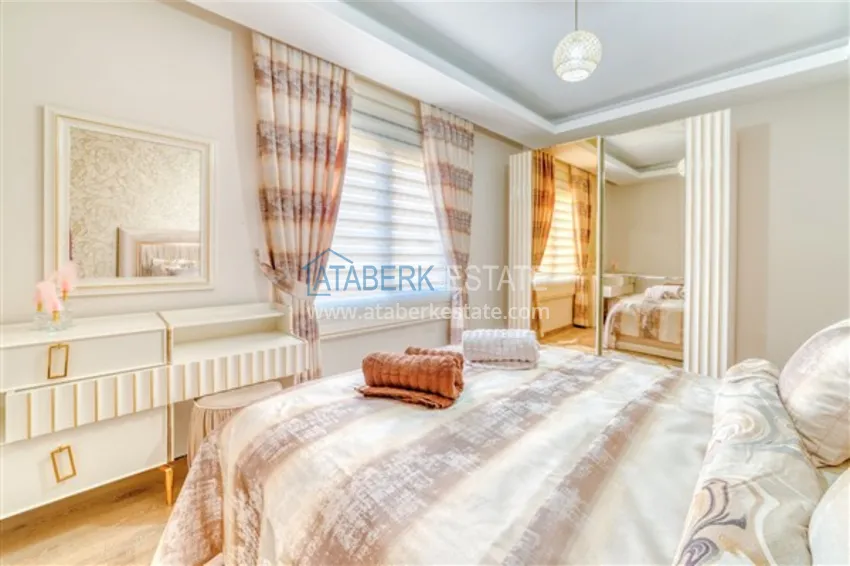 Purchase Apartment 2 + 1 with new furniture and a separate kitchen, Cikcilli area - Alanya 10 