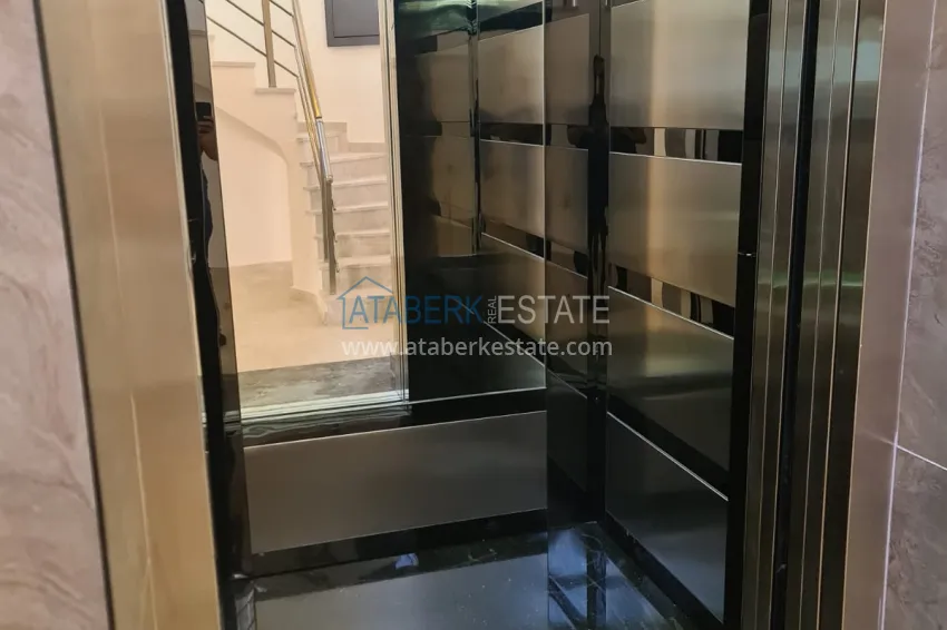 Apartments in a modern city house in the very center of Alanya at the final stage of construction 9 