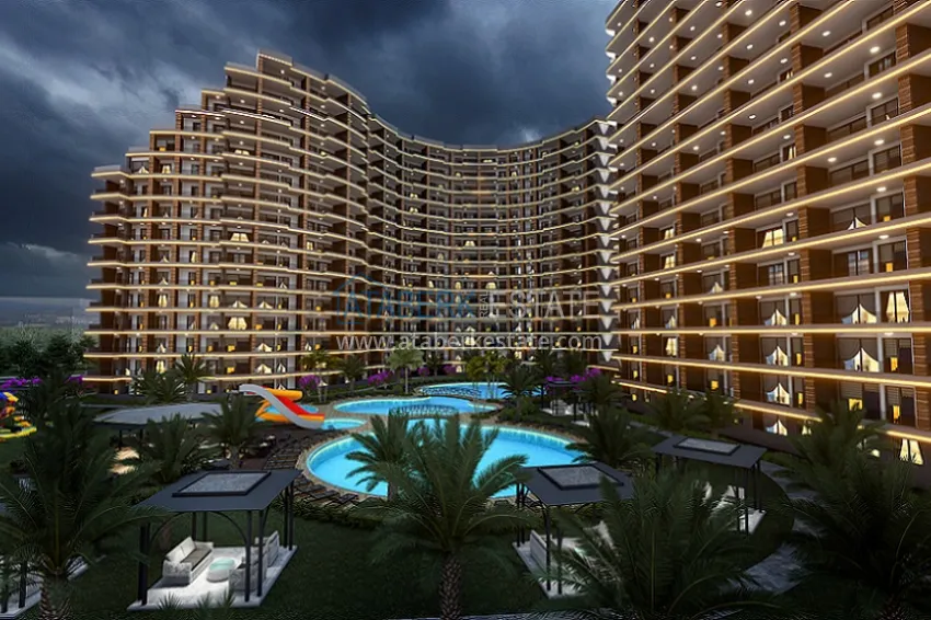 Stylish, new premium project from a reliable developer in the city of Mersin. 3 