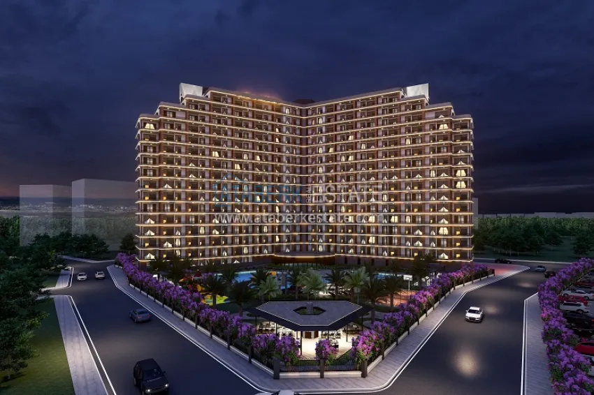 Stylish, new premium project from a reliable developer in the city of Mersin. 6 