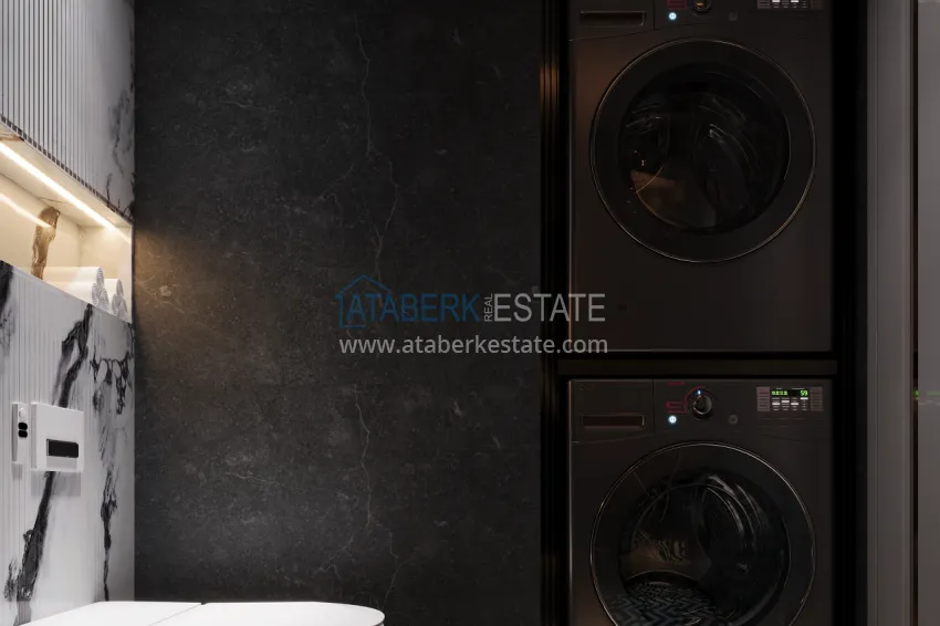 Purchase An elite villa complex project under construction in Alanya — Upper Oba district 23 