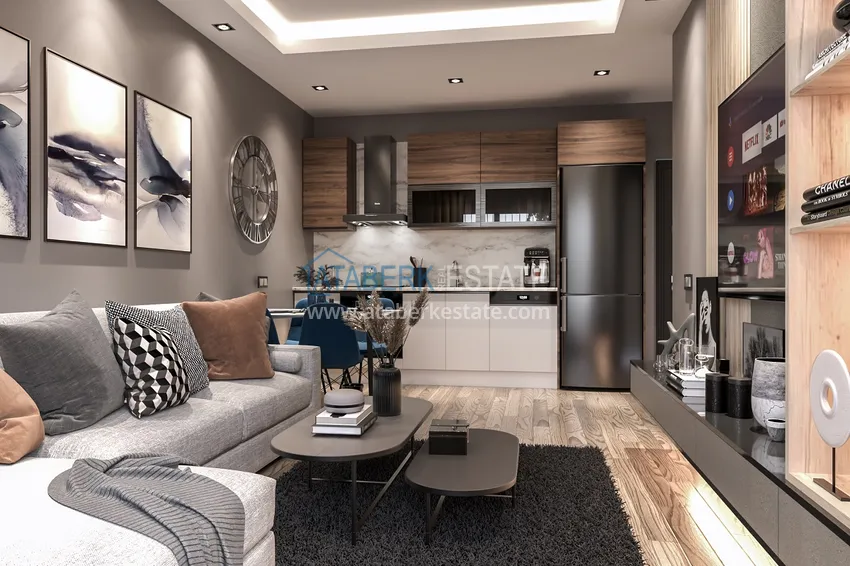 Purchase  Sales start! New modern comfort-class residence project in Gazipasa  1 