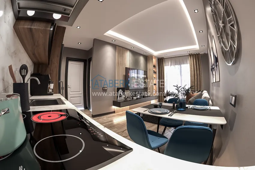 Purchase  Sales start! New modern comfort-class residence project in Gazipasa  3 