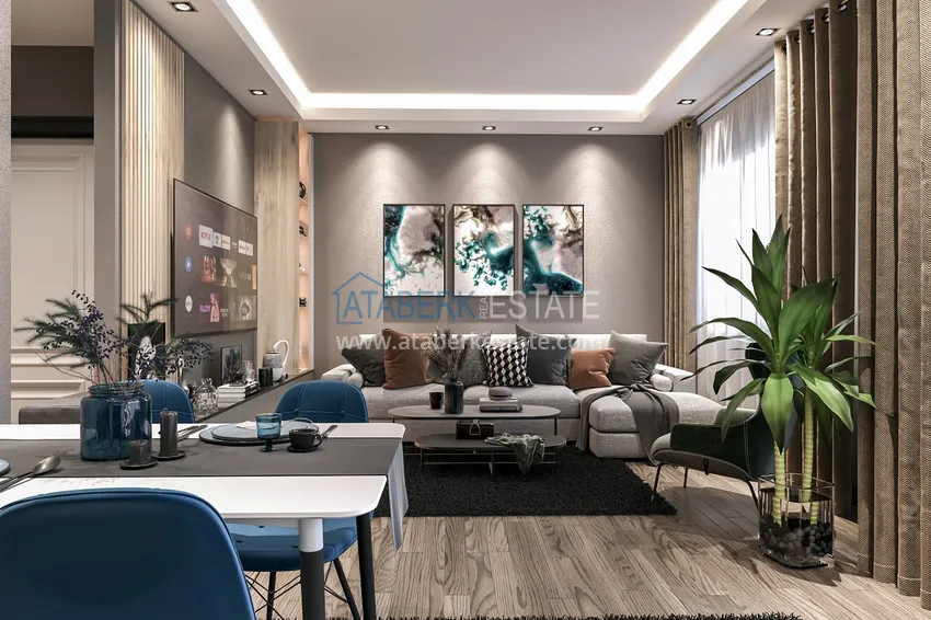 Purchase  Sales start! New modern comfort-class residence project in Gazipasa  9 