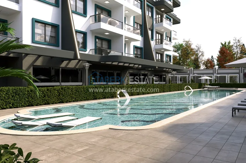 Sales start! New modern comfort-class residence project in Gazipasa  9 