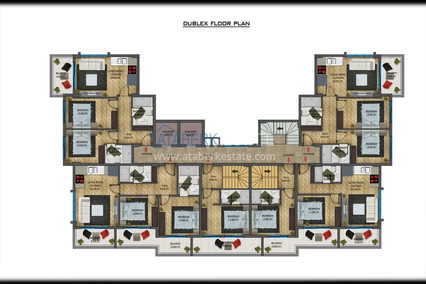 Buy cheap A new investment project for a luxury residential complex in the Oba area 10