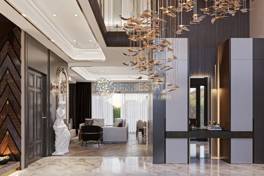 Purchase An elite villa complex project under construction in Alanya — Upper Oba district 5 