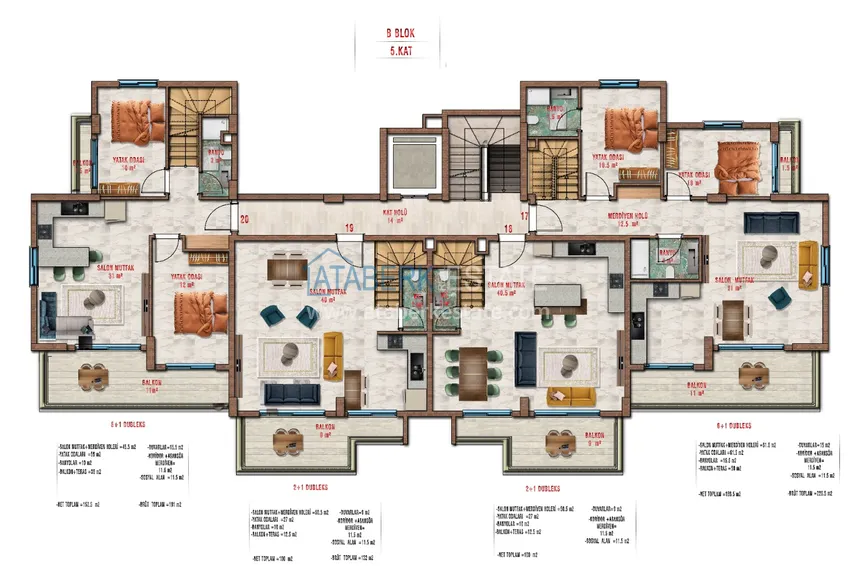 Buy cheap Apartment from an investor with installments in the complex at the final stage of construction - Avsallar 1 