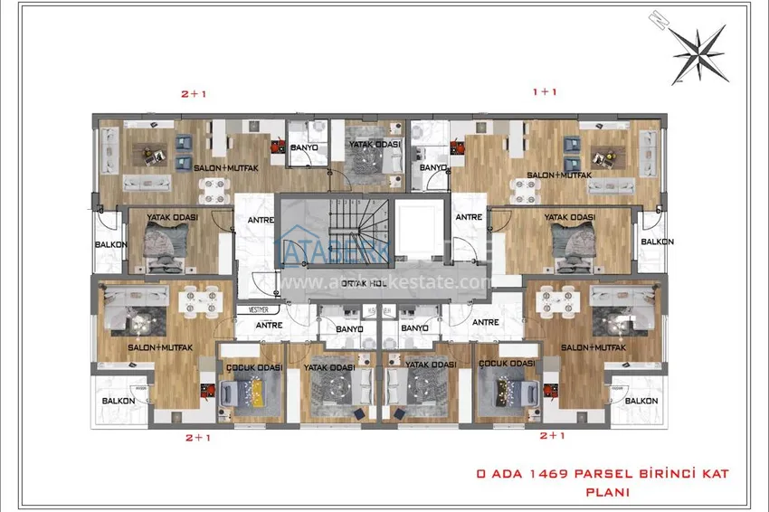 Buy cheap A new residential complex in Antalya - Gürsu. Real estate from the developer with installments 1 