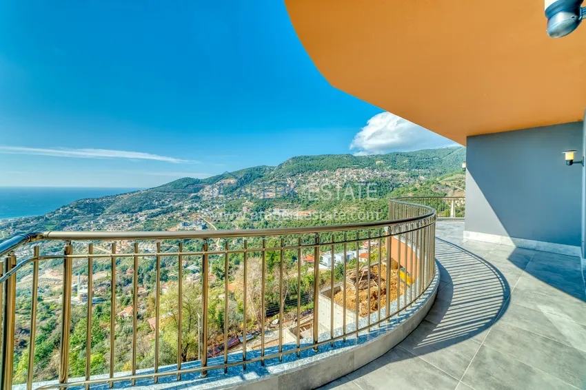 Purchase  Real estate for citizenship! Seafront mansion with seven bedrooms and high-quality finishes — Alanya, Bektash district 5 